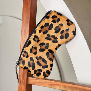 Hot Popular New Fashion Leopard Print Funda de cuero de vaca Cowgirl Gafas de sol Caja de alta calidad al por mayor Fundas de gafas de vidrio - Product Image 4
