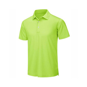 Polo homme uni de fabrication professionnelle, coupe ajustée, respirant, haute qualité, pour un usage décontracté. - Product Image 4