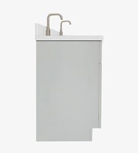 Meuble de salle de bain double vasque Felix 60 pouces sous marque privée, 4 options de finition, vente en gros, usine du Vietnam - Product Image 3