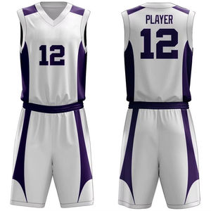 Uniforme de Baloncesto Resistente para Hombre, Ajuste Flexible, Tela de Alto Rendimiento, Adecuado para Prácticas y Juegos - Product Image 2
