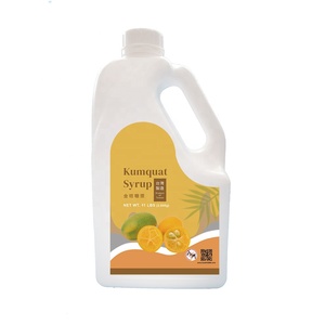 Sirop de kumquat de haute qualité pour boissons, jus de fruits concentré en bouteille, en vrac - Product Image 1