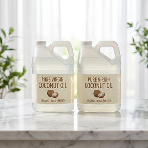 Huile de Coco Vierge Pure Pressée à Froid, Huile Végétale Biologique Fractionnée pour Soins de la Peau, Soins Capillaires, Massage et Utilisation en Cuisine - Product Image 2