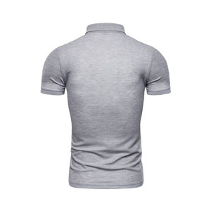 Chemises polo pour hommes de qualité supérieure, coupe ajustée, vêtements décontractés, tissu respirant, t-shirts polo pour hommes en vente en ligne - Product Image 2