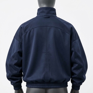Men's <b>Navy</b> Tracksuit <b>Set</b> Full Zip Athletic Jacket Jogger Pants Sportswear Training <b>Gym</b> Running Custom Logo - Product Image 2