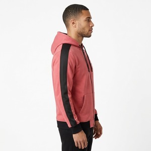 Fournisseur de sweats à capuche personnalisés avec logo, 350g, 100% coton, fermeture éclair intégrale, polaire, hiver, coupe ample, décontracté, streetwear, oversize, blanc, pour hommes - Product Image 2