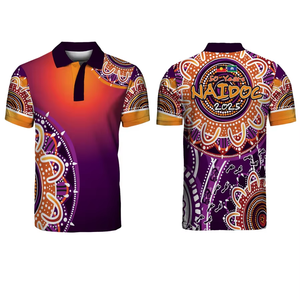 Polo élégant pour homme, personnalisable par sublimation, séchage rapide, respirant, en polyester, vêtement de sport décontracté - Product Image 3