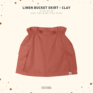<b>Elastic</b> <b>Waist</b> Cargo Mini <b>Skirt</b> With Pockets Solid Color Cotton Bamboo Fiber Women's Casual <b>Skirt</b> All Seasons - Product Image 3
