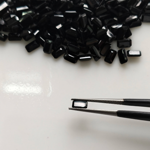 สปิเนลสีดำธรรมชาติ 5x3 มม. ทรงแปดเหลี่ยม คุณภาพดีที่สุด พลอยหลวมสำหรับทำเครื่องประดับ ได้รับการรับรองจากเรดเมาน์เทน เจมส์ - Product Image 1