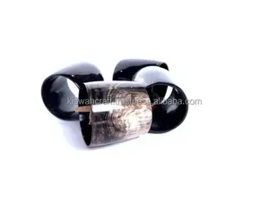 Anillo de Servilleta de Cuerno Elegante KISWAH CRAFT, Color y Tamaño Personalizados, Estilo Europeo, Alta Calidad para Bodas y Fiestas - Nuevo Diseño de Artículos para Fiestas - Product Image 3