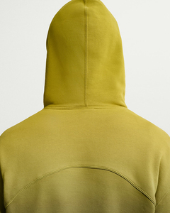 Men's Dark Green Hooded <b>Sweatshirt</b> Regular Fit French Terry Casual Autumn Wear - Product Image 4