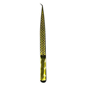 Pinzas para Pestañas de Acero Inoxidable con Puntas de Fibra de Precisión, Pinzas para Cejas de Punta Fina - Product Image 2