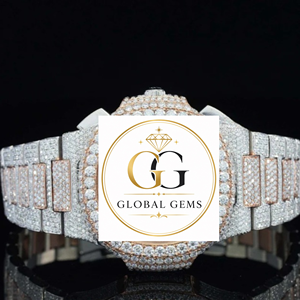 High Quality Baguette Moissanite Diamond Analog Quartz Watch with Square Shape Stylish Timepiece for Collectors at Good Price - Product Image 1