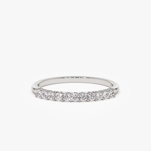 Bague de fiançailles pour femme en or 14 carats plaqué or, vintage, certifiée IGI, avec diamant de laboratoire taille brillant rond, à tige fendue, pour cadeau de mariage - Product Image 2