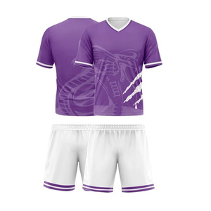 Custom Design Full <b>Set</b> Soccer Uniform for Men's High Quality Adult Soccer Team Jerseys Breathable Short Sleeve - Product Image 6