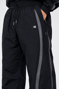 Chaqueta Cortavientos de Nailon para Hombre con Cierre Completo y Paneles en Contraste, Bloques de Color Personalizados, Rayas Reflectantes, Impermeable, Ropa Deportiva Informal para Invierno - Product Image 4