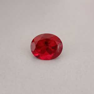 Rubis de laboratoire taille coussin, pierre précieuse rouge de qualité supérieure pour la fabrication de bijoux, idéal pour la création artisanale de bijoux fantaisie - Product Image 1