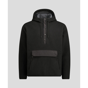 Sweat à capuche oversize en molleton Sherpa épais pour homme, style streetwear, épaules tombantes, haute qualité, mode streetwear, OEM - Product Image 1