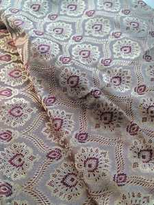 jamdani traditional fabric with intricate jacquard paisley finish - Product Image 1