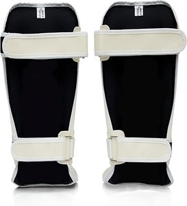 สนับแข้ง MMA แบบสั่งทำพิเศษ คุณภาพพรีเมียม ราคาขายส่ง RTS Fair Tex รุ่นใหม่ ป้องกันขาสำหรับคิกบ็อกซิ่ง ทำจากหนังแท้ OEM - Product Image 6