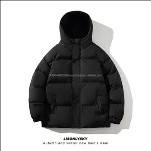 Custom Logo Bubble Clothes <b>Men</b> Puffer <b>Jacket</b> Oversized Winter <b>Thick</b> Warm Puff <b>Men's</b> <b>Jacket</b> - Product Image 4