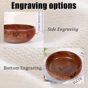 Wooden <b>Yarn</b> Bowls High Quality - Product Image 6