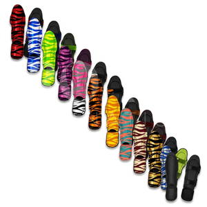 Protège-tibias en cuir PU pour boxe, Muay Thai, Kickboxing, MMA, Karaté – Conception personnalisée – Entraînement et Sparring – Grande Vente - Product Image 1
