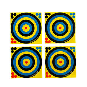 10 Pezzi Bersagli Fluorescenti Verdi Reattivi per Tiro <span class=keywords><strong>al</strong></span> <span class=keywords><strong>Bersaglio</strong></span>, Adesivi per Bersagli da 8 Pollici - Product Image 6