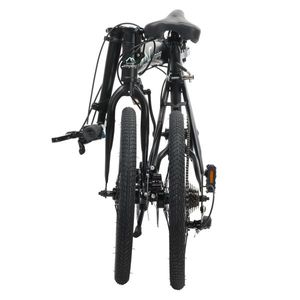 CamPingSurvivals 20in 150kg High Carbon Steel Black Foldable Commuter Bicycle - Product Image 2
