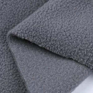 Tela de Felpa de Seda de Leche de Poliéster Catiónico con Spandex, Teñida con Hilo, Cepillada por un Lado, 240 g/m², para Sudaderas, Venta al por Mayor de Fábrica - Product Image 5