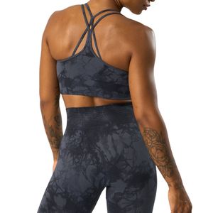 Soutien-gorge de sport sans couture personnalisé pour femme, respirant, extensible, pour fitness, gym, entraînement, yoga, dos à bretelles, OEM ODM - Product Image 3