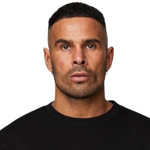 Sudadera Negra de Cuello Redondo para Hombre, Informal, de Forro Polar, Manga Larga, Ropa Deportiva, Ropa de Calle, Moda - Product Image 3