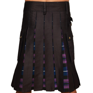 Kilt Moderno de Tartán para Hombre, Diseño Escocés del Clan Cumming de 8 Yardas, Hecho de Tela de Lana Acrílica de 16 oz, Color/Talla/Logotipo Personalizados, OEM Tuba - Product Image 6