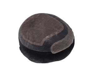 Cabello Indio Virgen 100% Humano, Ondulado Profundo, Ondulado al Agua, Prótesis Capilar, Sistema de Parches Capilares, Taz Bangladesh - Product Image 5