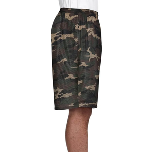 Pantalones Cortos Deportivos de Poliéster de Alta Calidad al por Mayor para Hombre, Pantalones Cortos Deportivos Personalizados de Malla de Poliéster al por Mayor - Product Image 3