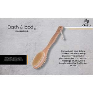 Brosse de massage exfoliante pour le corps, pour spa et usage domestique - Product Image 2