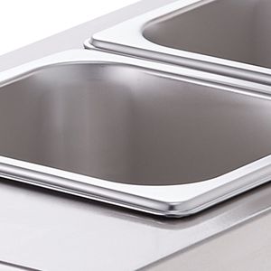 Temperatrice Elettrica Commerciale in Acciaio Inox da 800W, Capacità 9 Libbre, Controllo Temperatura 86-185°F, Processore Alimentare - Product Image 1