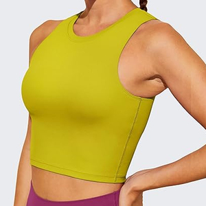 Soutien-gorge de sport léger pour femme de qualité supérieure, nouveau design, confortable, avec logo frontal, maintien élevé, en gros - Product Image 4