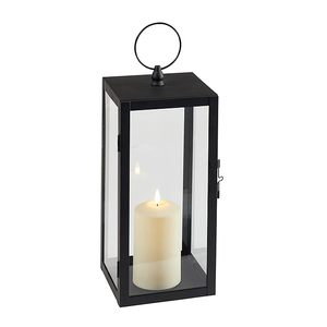 Direct Factory Sale Black <b>Lantern</b> Metal for Indoor <b>Outdoor</b> Antique Finish Metal <b>Candle</b> <b>Lantern</b> Wholesale <b>Candle</b> <b>Lantern</b> - Product Image 3