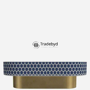 Elegante Mesa de Centro Moderna Ajustable con Incrustaciones de Hueso y Detalles Artesanales para Salas de Estar, Dormitorios y Suites de Hotel por Tradebyd - Product Image 2