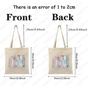 Bolsa de Lona con Diseño Floral del Álbum Swiftie, Merchandise de The Eras Tour, El Mejor Regalo para Fans de TS, Amantes de la Música, Bolsa de Compras - Product Image 6