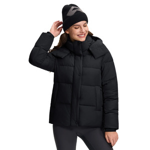 Long sleeve hooded puffer coat Casual women <b>winter</b> outerwear 2026 new <b>winter</b> <b>jacket</b> Hooded coat for women - Product Image 2
