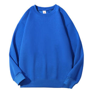 Sweat-shirt vintage surdimensionné pour homme, coton lourd de qualité supérieure, col rond, streetwear, haut tendance - Product Image 5