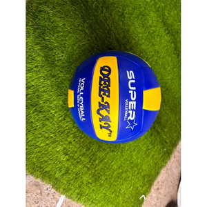Ballon de volley-ball professionnel en PVC jaune Dee Kay, durable et écologique, pour adultes - Product Image 1