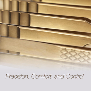 Pointed Stainless Steel Eyelash Tweezers Best Grip Manufacturer Fiber Tip 45 Degree Tweezers For Eyelash Extension - Product Image 5