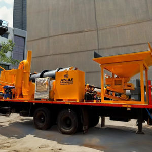 Planta mezcladora de asfalto móvil Planta mezcladora en caliente portátil para construcción de carreteras flexible - Product Image 5