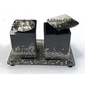 Price Resin Bakhoor Burner Arabic Elegant Modern Stylish Design Marble Texture <b>Incense</b> Burner Eco-Friendly Handmade <b>Oud</b> Box Home - Product Image 5
