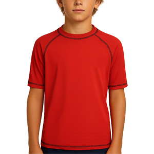 Kids Short Sleeve Swim T Shirt for <b>Boys</b> UV Protection Rash Guard Quick Dry Beach Wear OEM ODM Manufacturer Wholesale <b>Boys</b> Shirts - Product Image 1