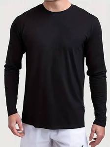 STELLAR Regular Fit Fabric Spandex/Polyester Lower Hem Logo Position Men Athletic <b>Patchwork</b> Long Sleeve O-Neck T-<b>Shirt</b> - Product Image 5