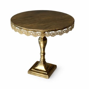 Support à gâteau en céramique à accents floraux, présentoir élégant pour desserts, idéal pour les fêtes à domicile et la décoration de table de mariage, vente en gros depuis l'Inde - Product Image 6