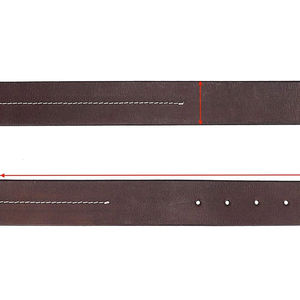 Cinturón de Cuero Vacuno Genuino para Hombre, Estilo Nuevo de Fábrica, Reversible, Hebilla Cuadrada de Aleación, Logotipo Personalizado, Multifuncional - Product Image 3